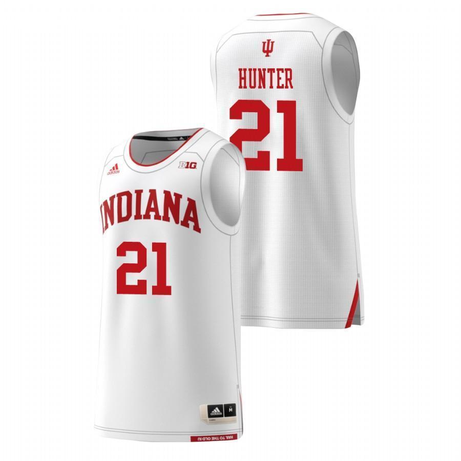 Jerome Hunter Indiana Hoosiers Basketball Jersey - White