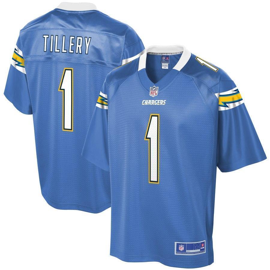 Jerry Tillery Los Angeles Chargers 2019 Draft First Round Pick Game Jersey - Blue