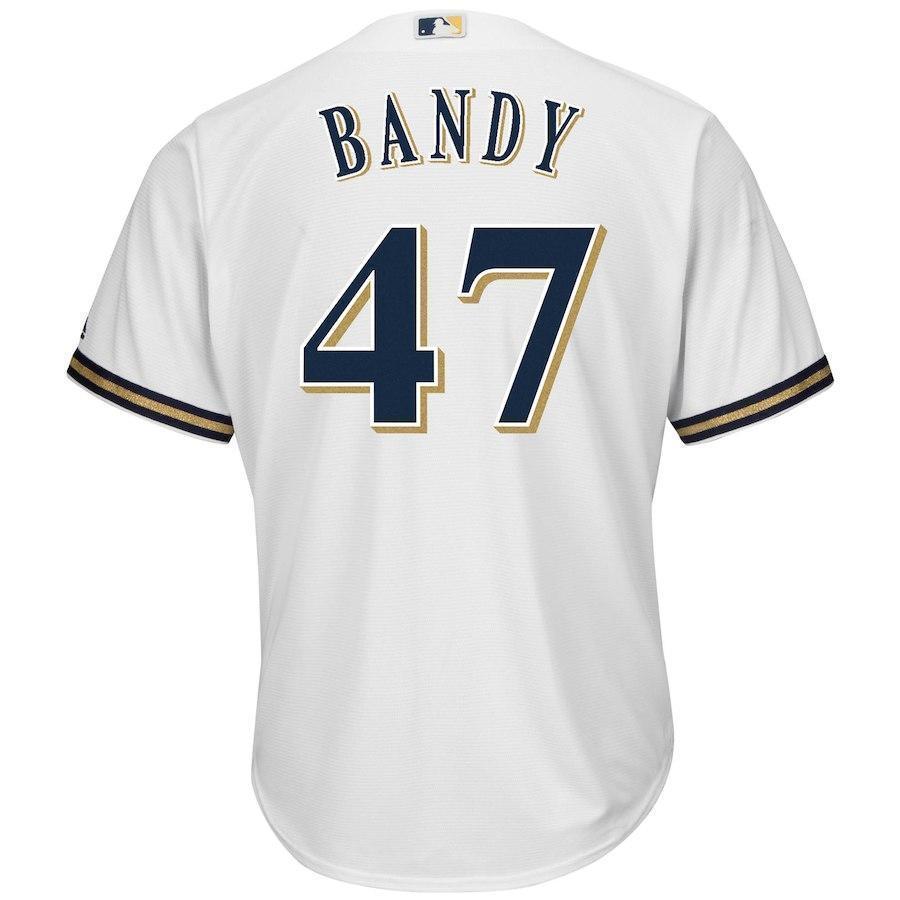 Jett Bandy Milwaukee Brewers Baseball Player Jersey