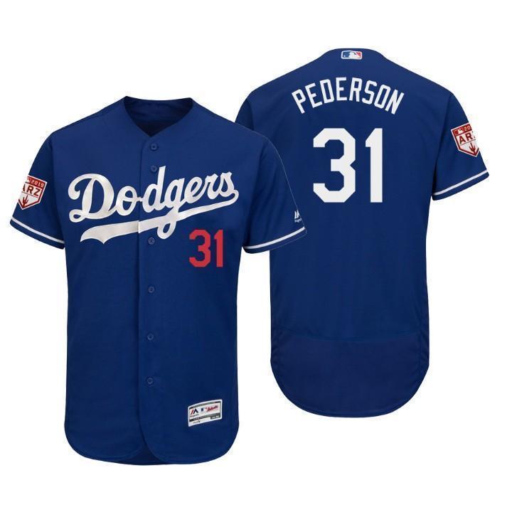 Joc Pederson Los Angeles Dodgers 2019 Spring Training Baseball Player Jersey