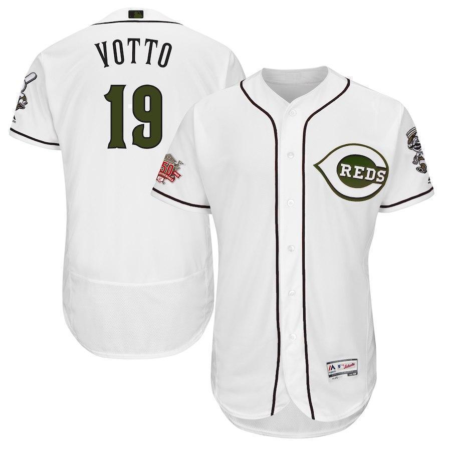 Joey Votto Cincinnati Reds 150th Anniversary Baseball Jersey