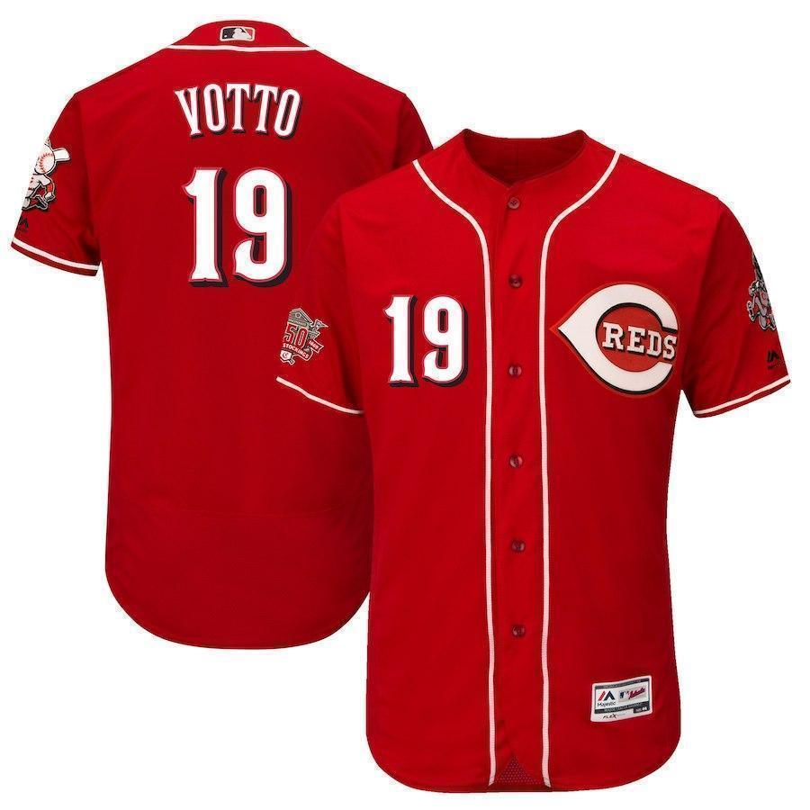Joey Votto Cincinnati Reds 150th Anniversary Baseball Jersey
