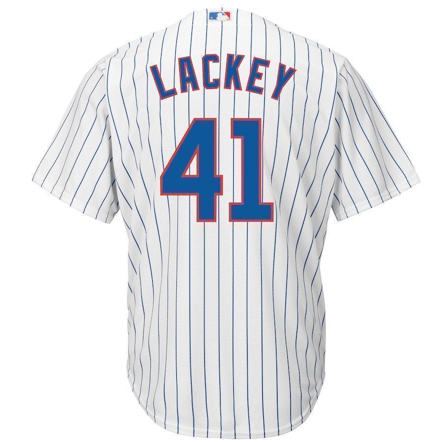 John Lackey Chicago Cubs Baseball Player Jersey