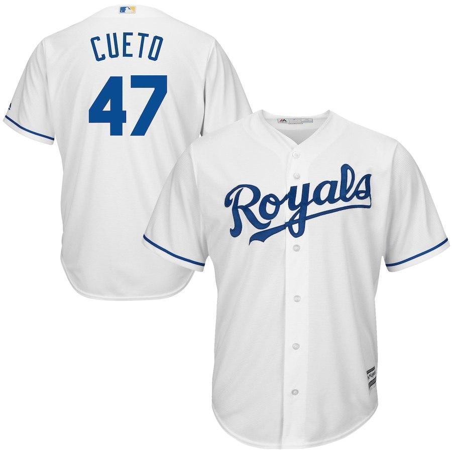 Johnny Cueto Kansas City Royal Baseball Player Jersey