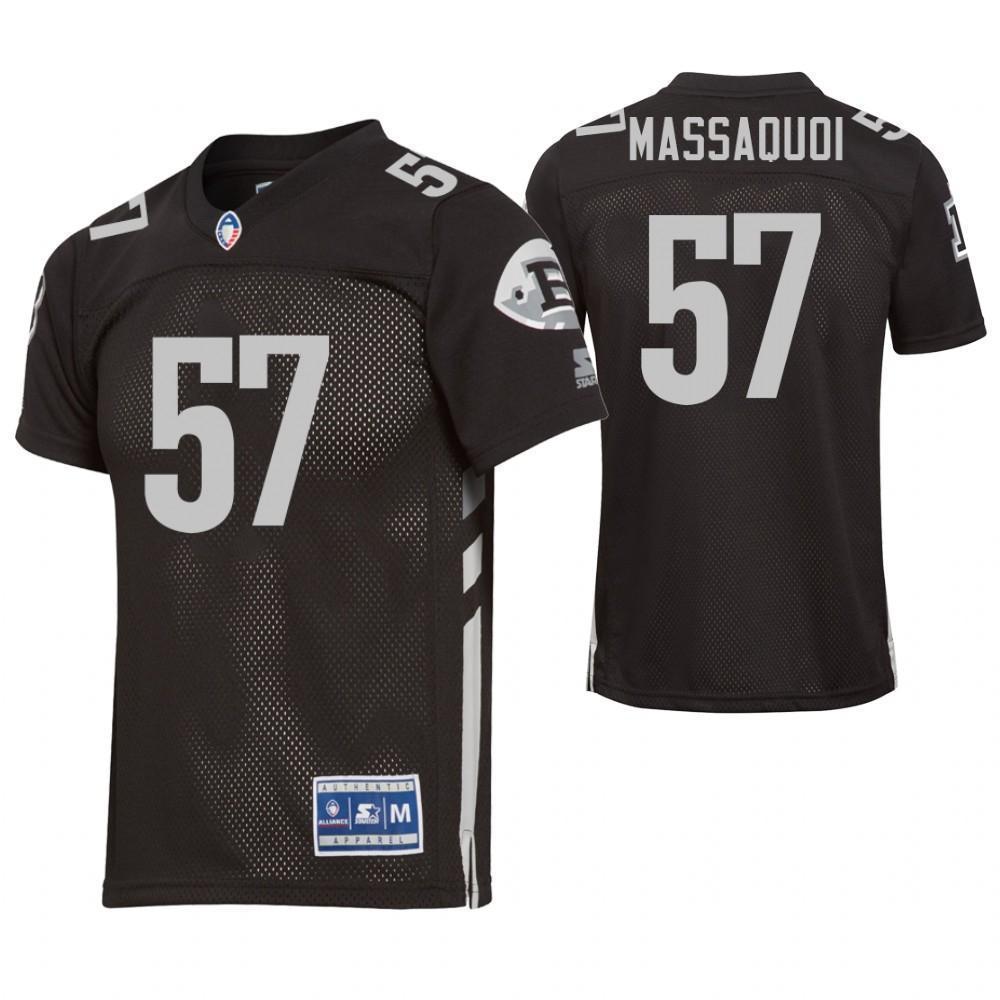 Jonathan Massaquoi Birmingham Iron Game Jersey