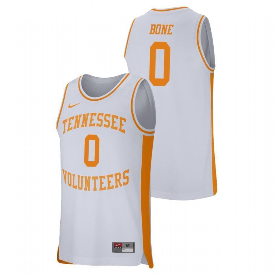 Jordan Bone Tennessee Volunteers Basketball Jersey - White