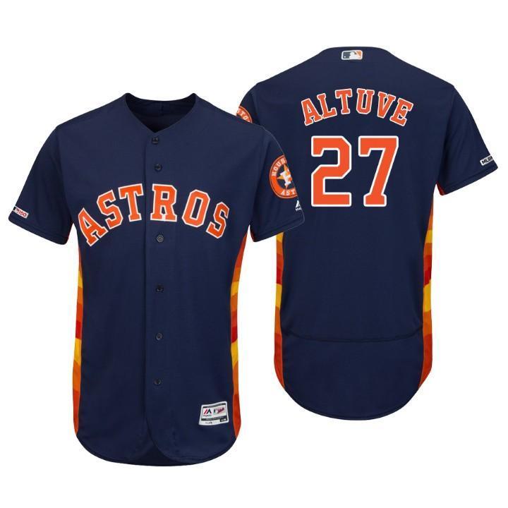 Jose Altuve Houston Astros 150th Anniversary Baseball Jersey - Navy