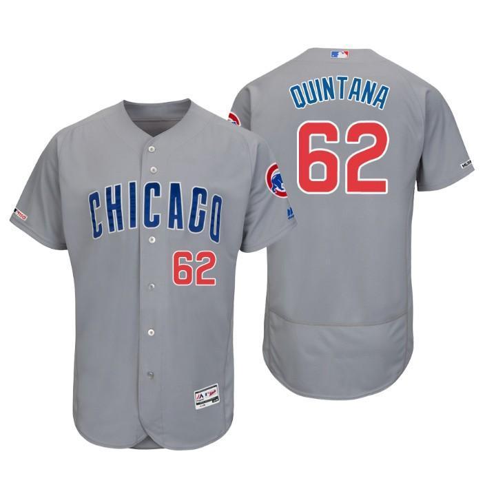 Jose Quintana Chicago Cubs 150th Anniversary Baseball Jersey - Grey