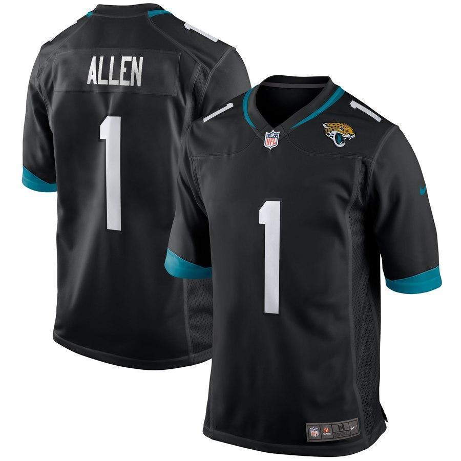 Josh Allen Jacksonville Jaguars 2019 Draft First Round Pick Game Jersey - Black