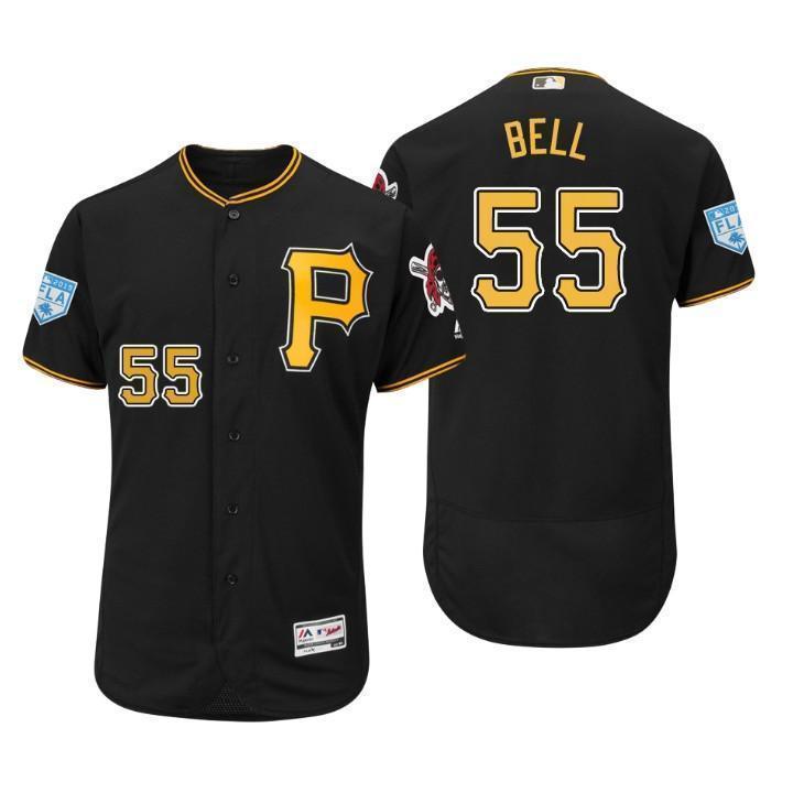 Josh Bell Pittsburgh Pirates 2019 Spring Training Baseball Player Jersey