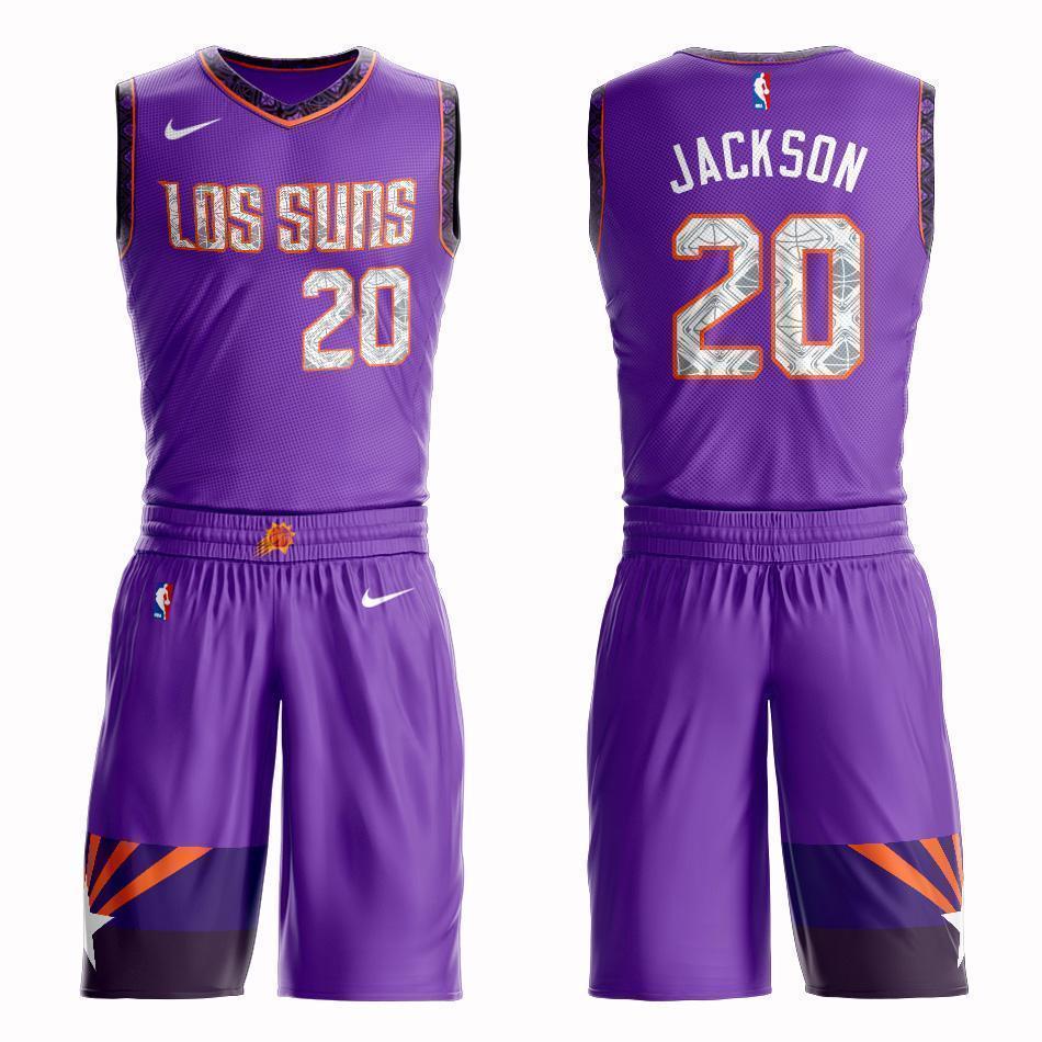Phoenix Suns #20 Josh Jackson City 2019 Jersey and Pant Set