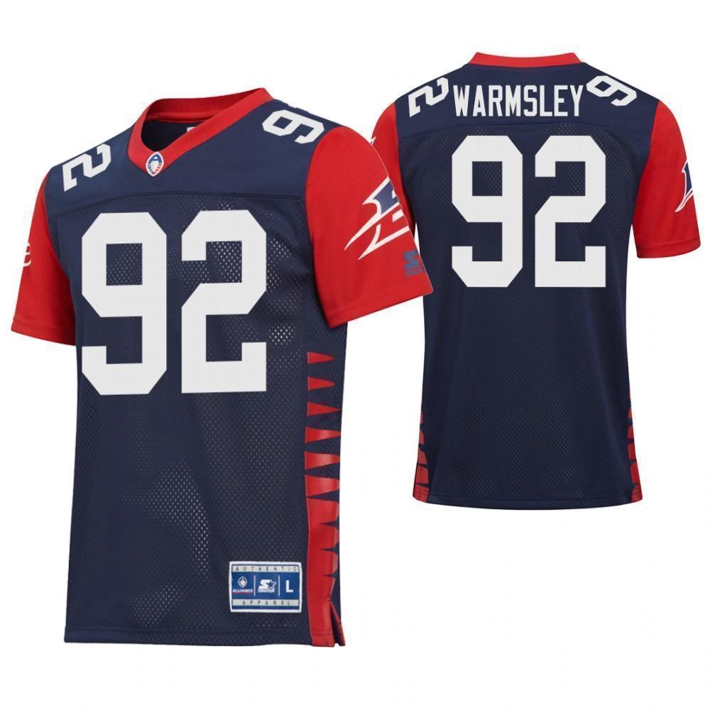 Julius Warmsley Memphis Express Game Jersey