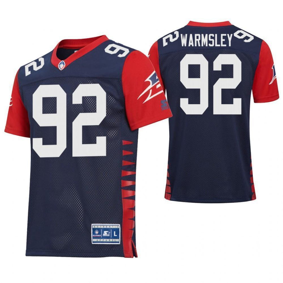 Julius Warmsley Memphis Express Game Jersey