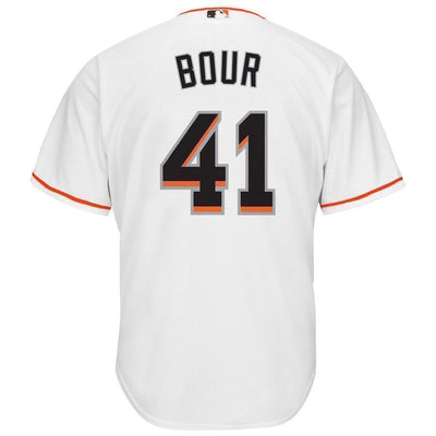Justin Bour Miami Marlins Baseball Player Jersey