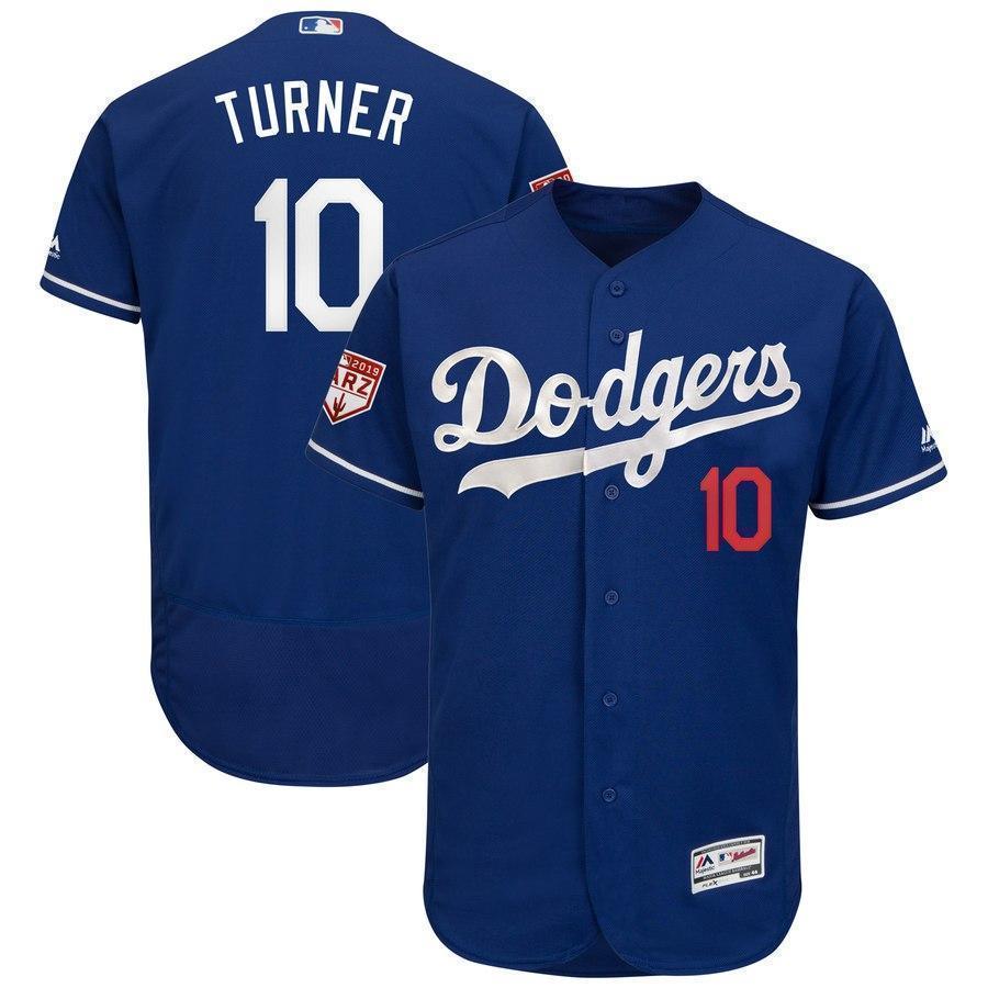 Justin Turner Los Angeles Dodgers 2019 Spring Training Baseball Player Jersey