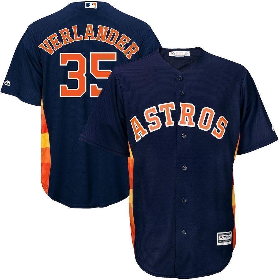 Justin Verlander Houston Astros Baseball Player Jersey
