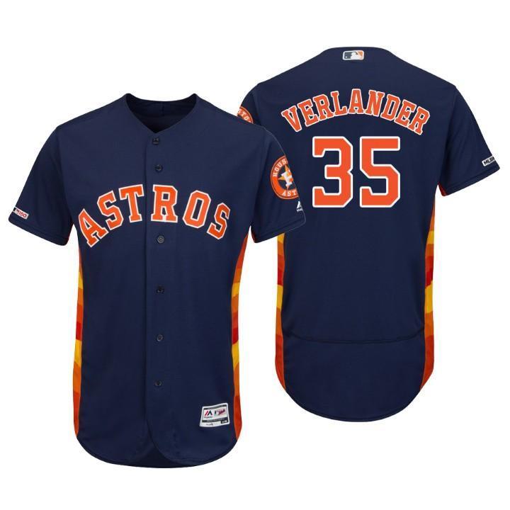 Justin Verlander Houston Astros 150th Anniversary Baseball Jersey - Navy