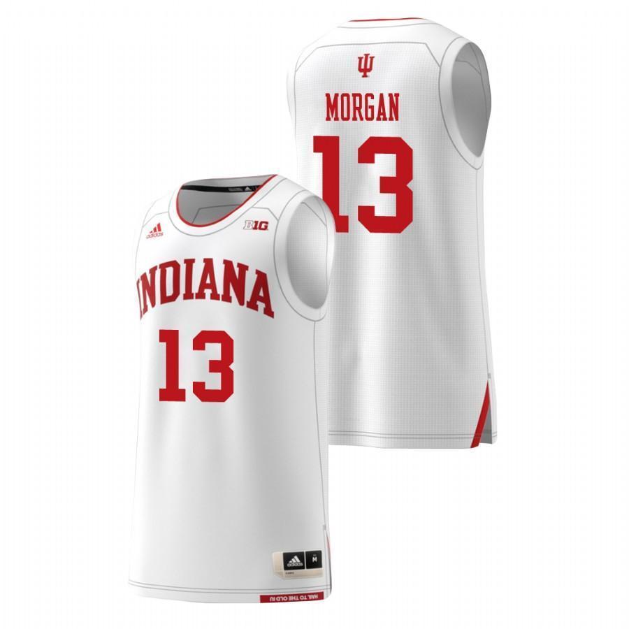 Juwan Morgan Indiana Hoosiers Basketball Jersey - White