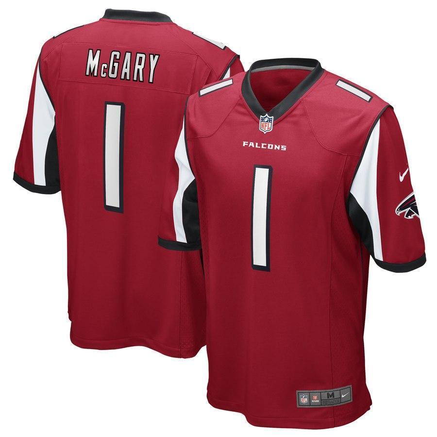 Kaleb McGary Atlanta Falcons 2019 Draft First Round Pick Game Jersey - Red