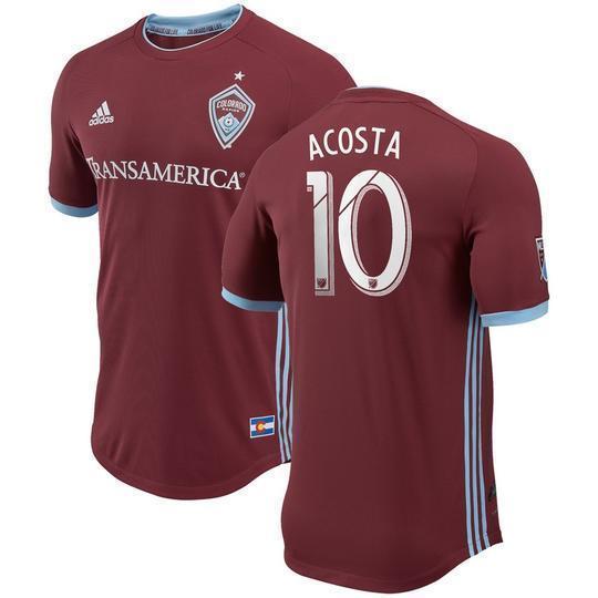 Kellyn Acosta Colorado Rapids Primary Jersey 2018