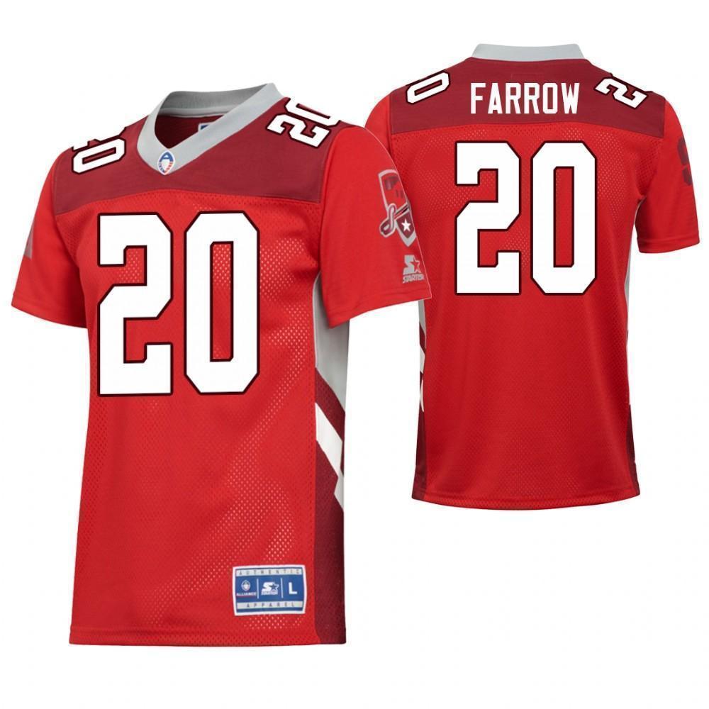 Kenneth Farrow San Antonio Commanders Game Jersey