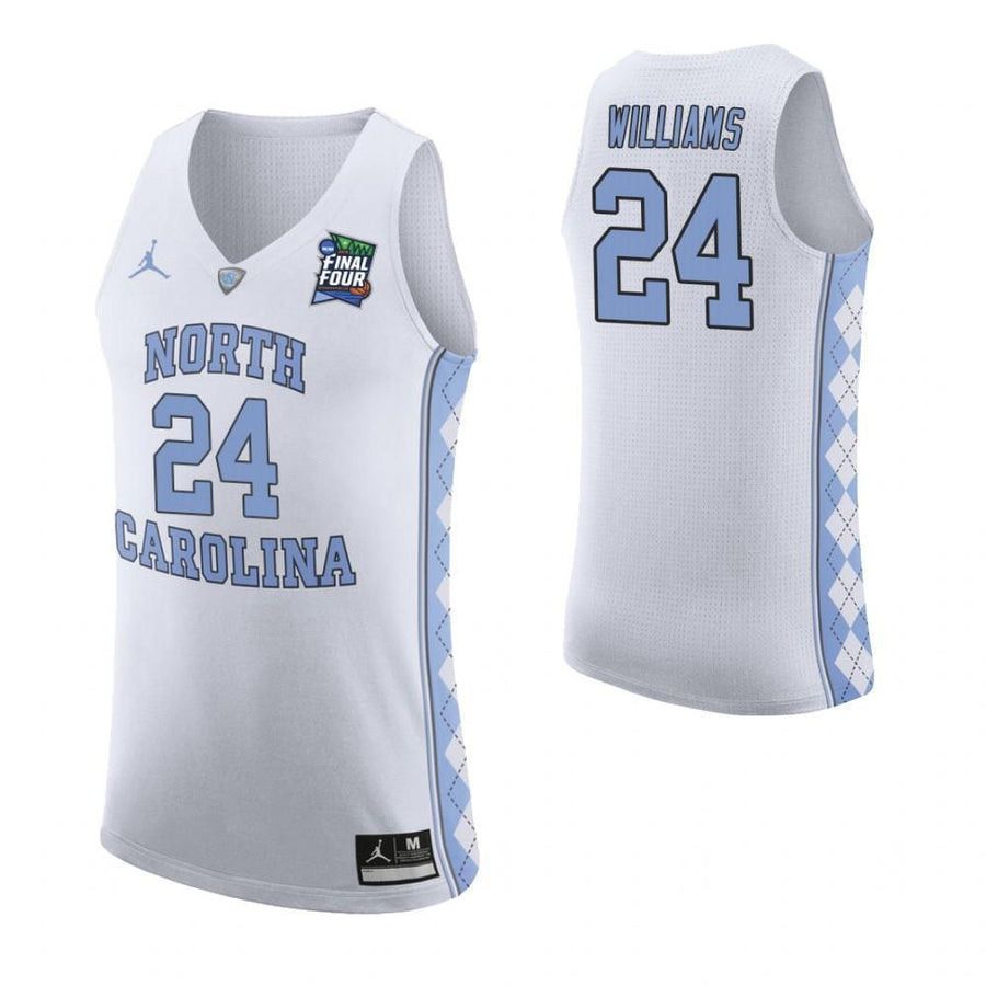 Kenny Williams North Carolina Tar Heels 2019 Final Four Basketball Jersey