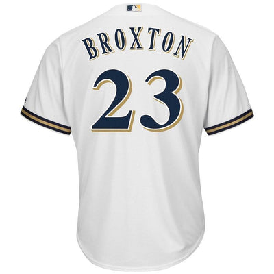 Keon Broxton Milwaukee Brewers Baseball Player Jersey