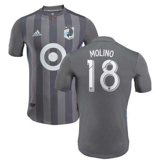 Kevin Molino Minnesota United FC Primary Jersey 2018