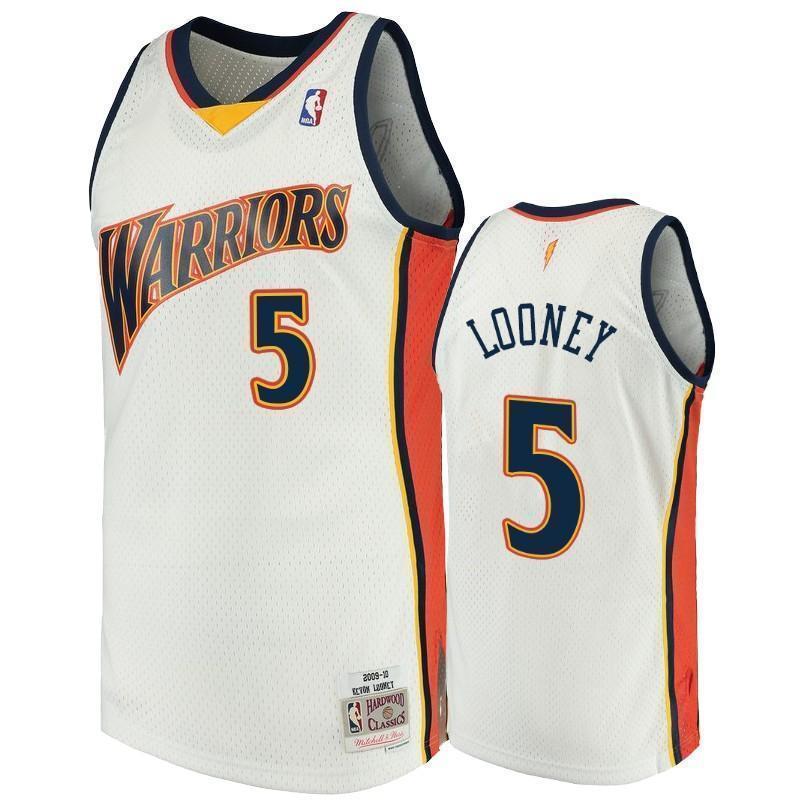 Golden State Warriors #5 Kevon Looney 2009-10 Hardwood Classics Jersey