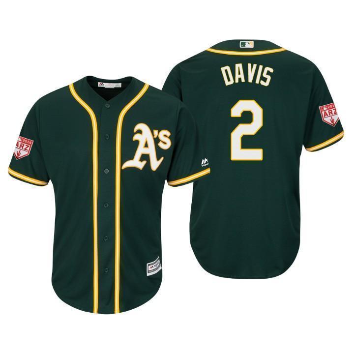 Khris Davis Oakland Athletics 2019 Spring Training Baseball Player Jersey
