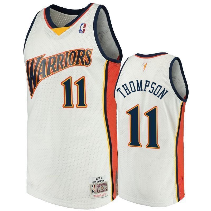 Golden State Warriors #11 Klay Thompson 2009-10 Hardwood Classics Jersey
