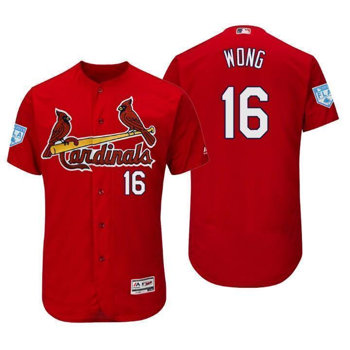 Kolten Wong St. Louis Cardinals 2019 Spring Training Baseball Player Jersey