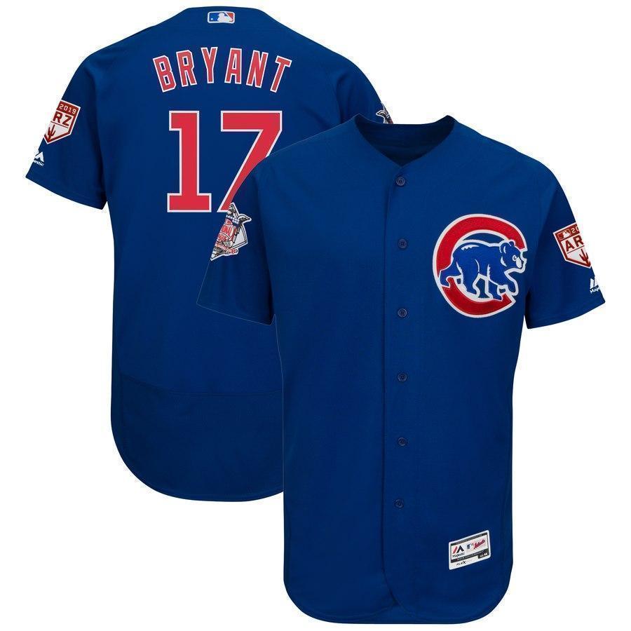Kris Bryant Chicago Cubs 2019 Spring Training Baseball Player Jersey