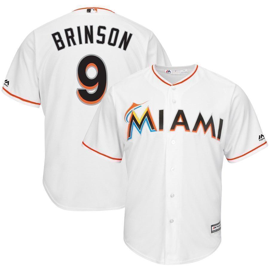 Lewis Brinson Miami Marlins Baseball Player Jersey