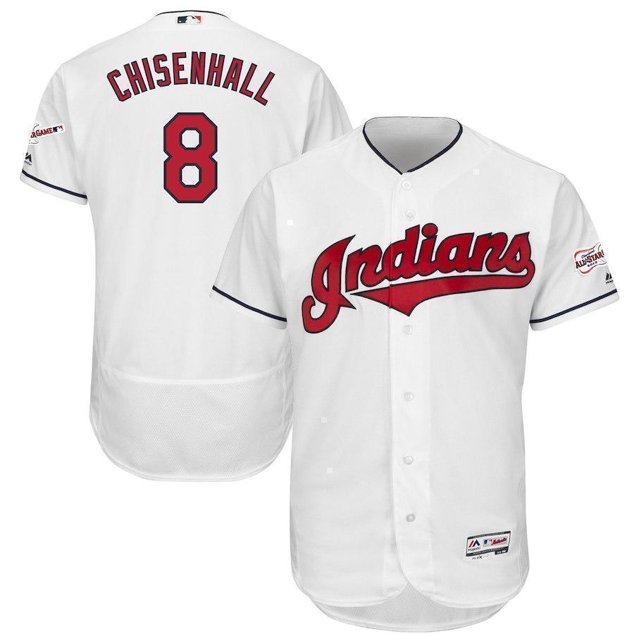 Lonnie Chisenhall Cleveland Indians 2019 All Star Game Patch Baseball Jersey
