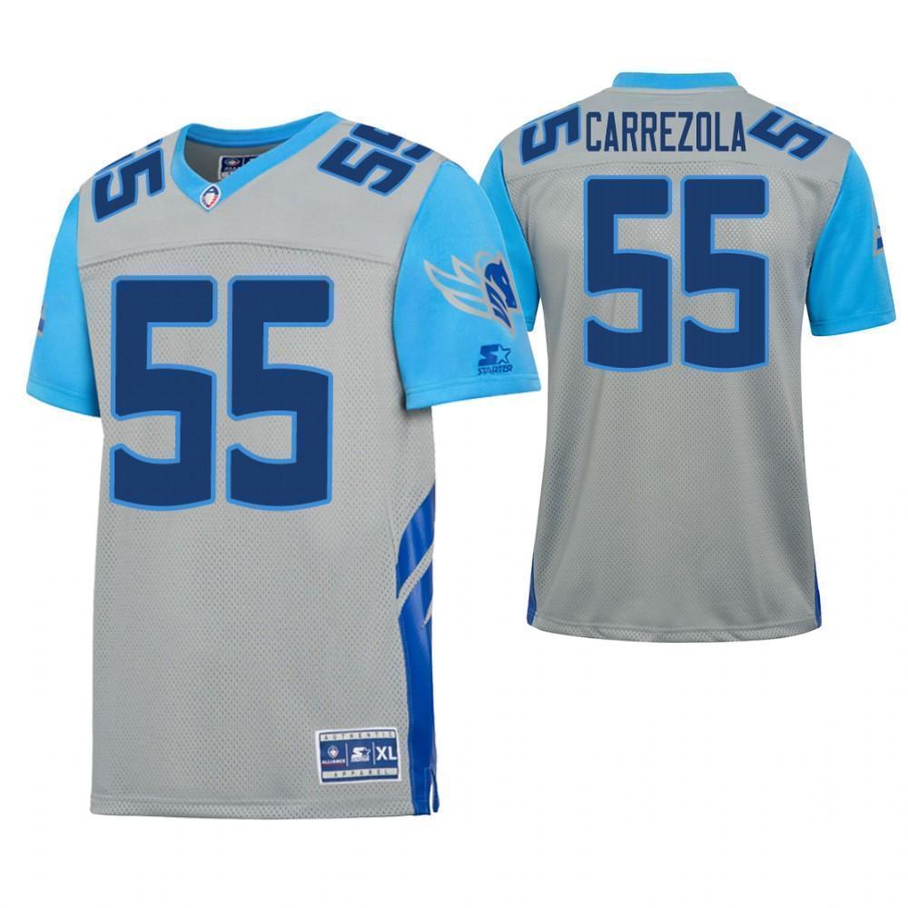 Luke Carrezola Salt Lake Stallions Game Jersey