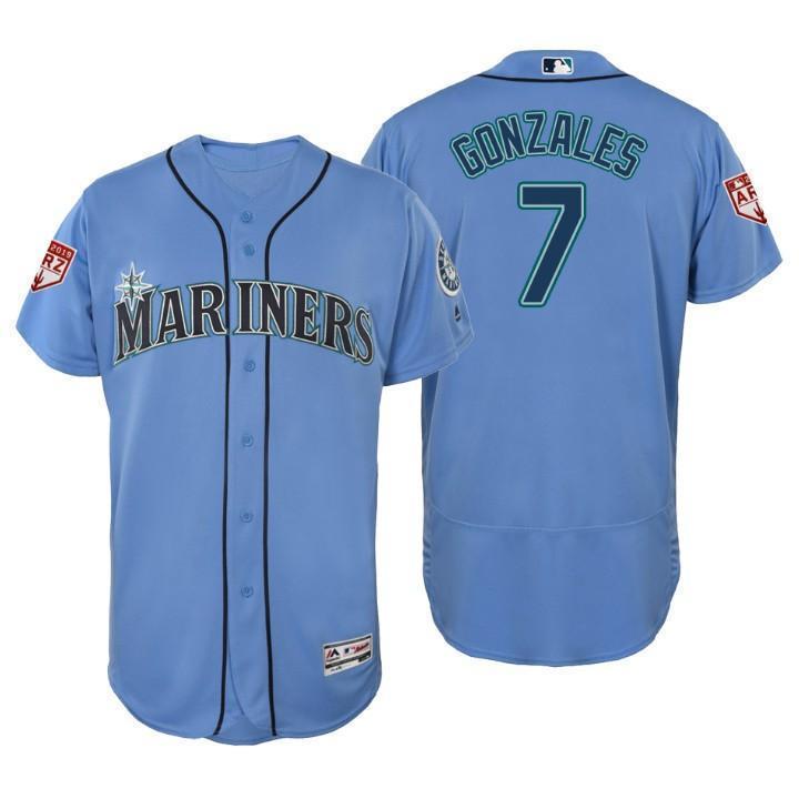 Marco Gonzales Seattle Mariners 2019 Spring Training Baseball Player Jersey