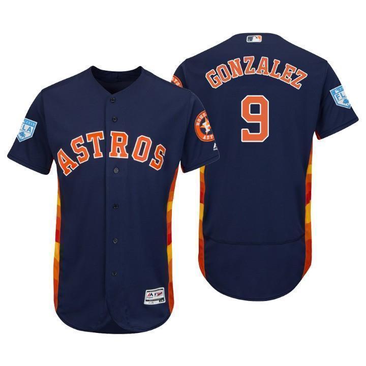 Marwin Gonzalez Houston Astros 2019 Spring Training Baseball Player Jersey