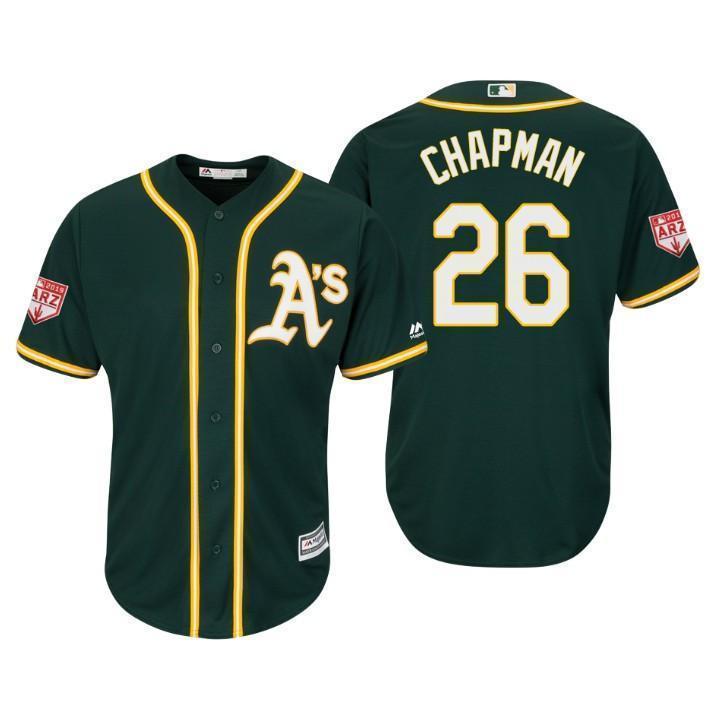 Matt Chapman Oakland Athletics 2019 Spring Training Baseball Player Jersey