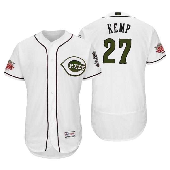 Matt Kemp Cincinnati Reds 150th Anniversary Baseball Jersey - Green