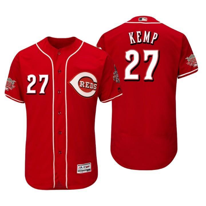 Matt Kemp Cincinnati Reds 150th Anniversary Baseball Jersey - Scarlet