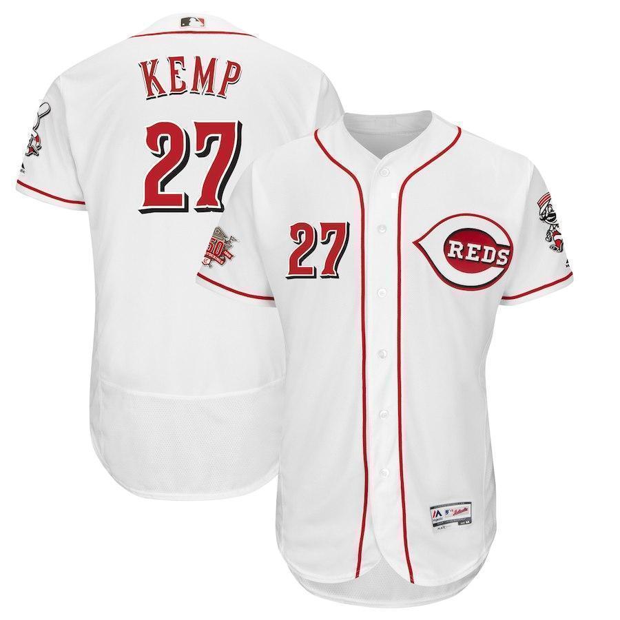Matt Kemp Cincinnati Reds 150th Anniversary Baseball Jersey
