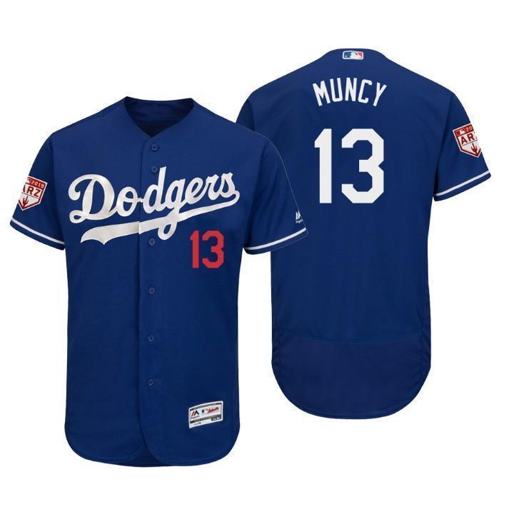 Max Muncy Los Angeles Dodgers 2019 Spring Training Baseball Player Jersey
