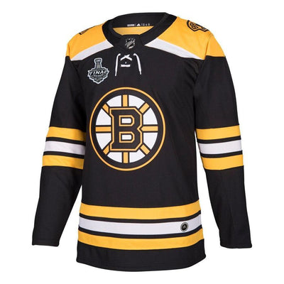 Men s Boston Bruins Black 2019 Stanley Cup Final Bound Home Authentic Patch Jersey