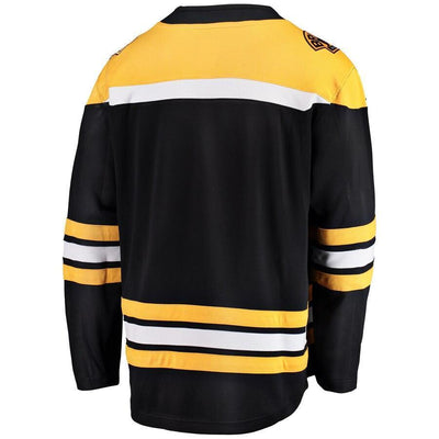 Men s Boston Bruins Fanatics Branded Black 2019 Stanley Cup Final Bound Home Breakaway Jersey Black
