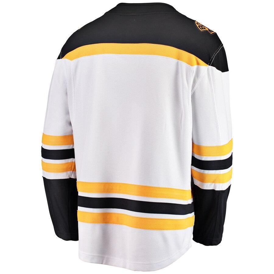 Men s Boston Bruins Fanatics Branded White 2019 Stanley Cup Final Bound Away Breakaway Jersey White