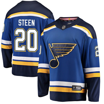 Men s St Louis Blues Alexander Steen Fanatics Branded Royal Breakaway Player Jersey