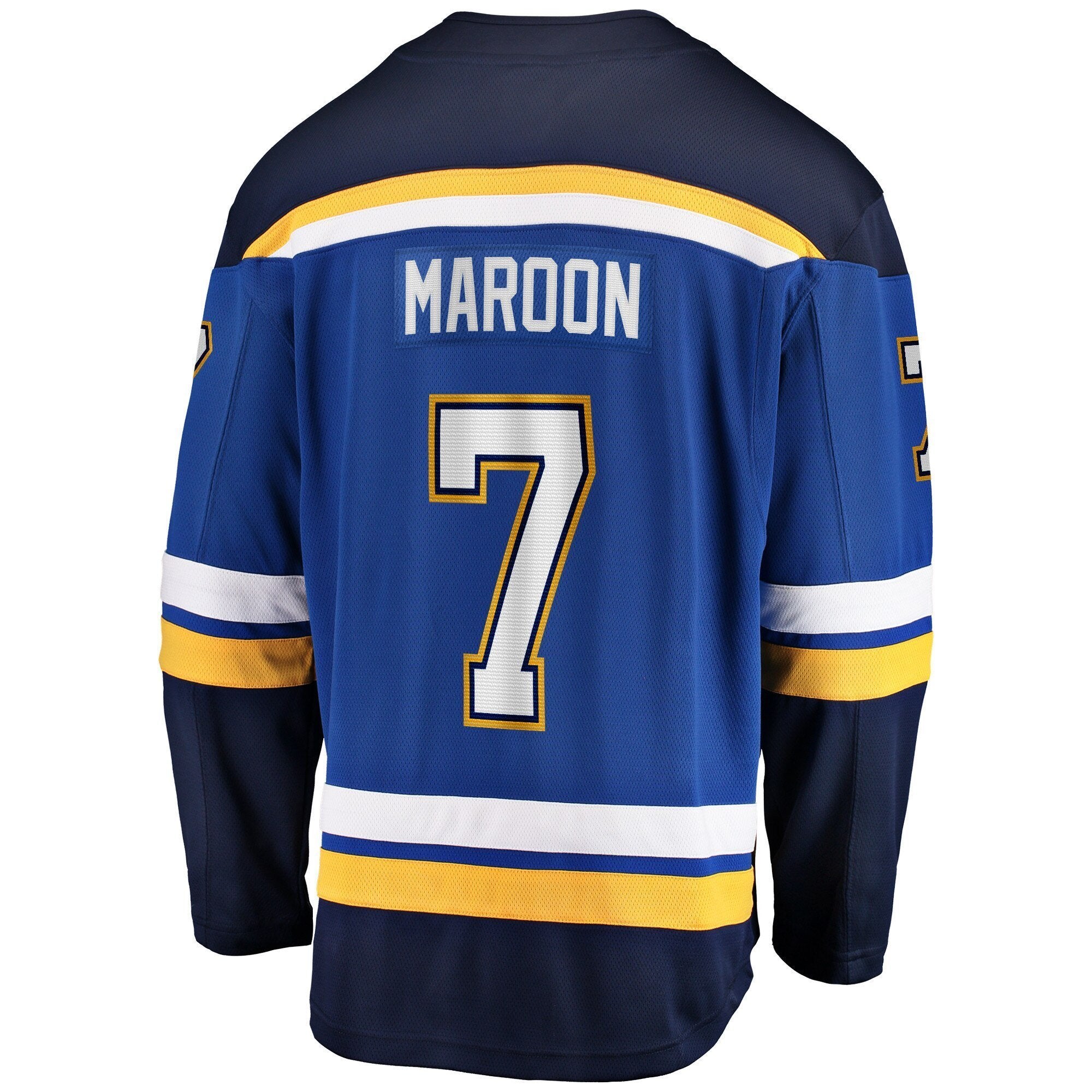 Men s St Louis Blues Patrick Maroon Fanatics Branded Blue Home Breakaway Player Jersey