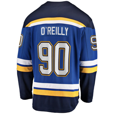 Men s St Louis Blues Ryan O Reilly Fanatics Branded Blue Home Breakaway Player Jersey