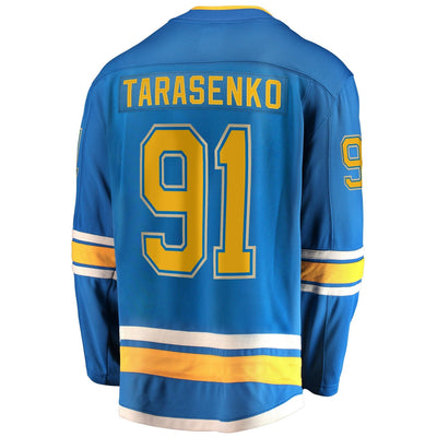 Men s St Louis Blues Vladimir Tarasenko Fanatics Branded Blue Alternate Breakaway Player Jersey